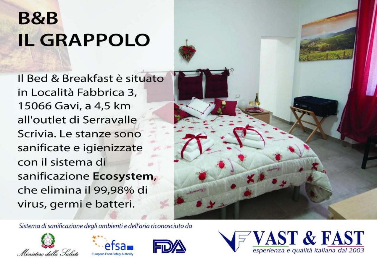 Il Grappolo -Affittacamere- Gavi Exteriör bild